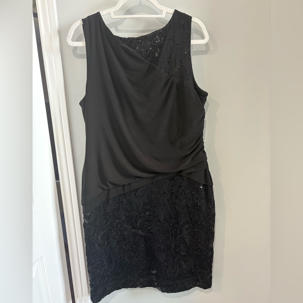 Cleo Black Sleeveless Dress - Picture 2 of 3